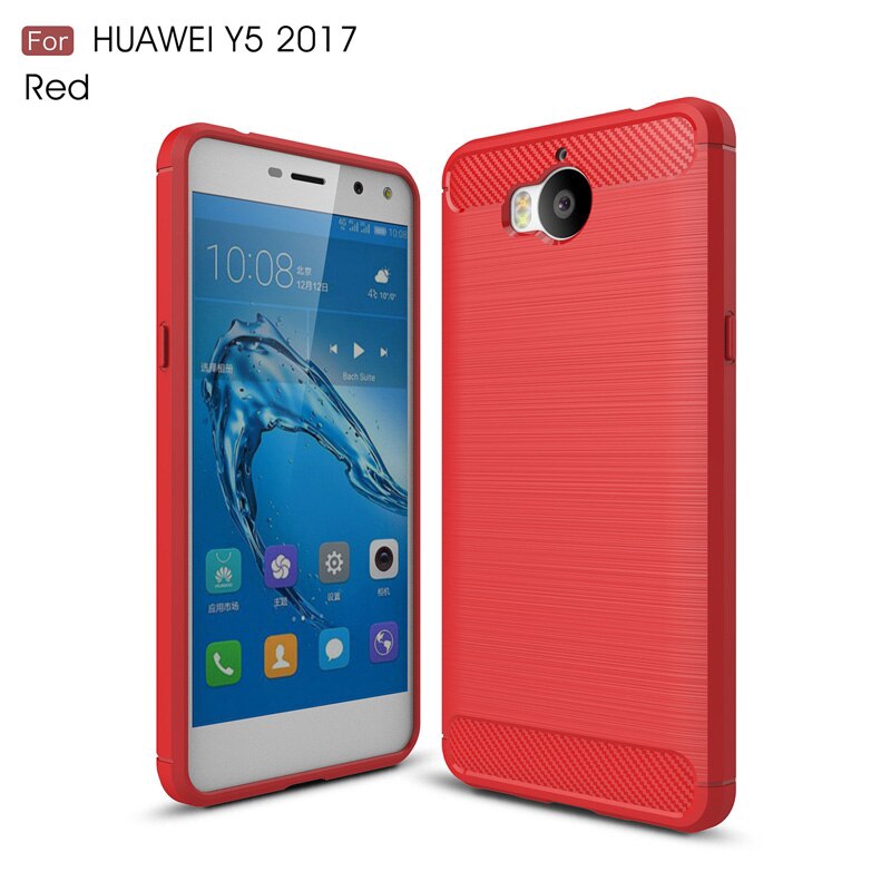 Ốp Lưng Silicone Mềm In Hình Đáng Yêu Cho Huawei Y5 2017 Y6 2017 Nova Youth-u29 Mya-l22 Mya-l11 Mya-l41 Mya U29 L11 L22