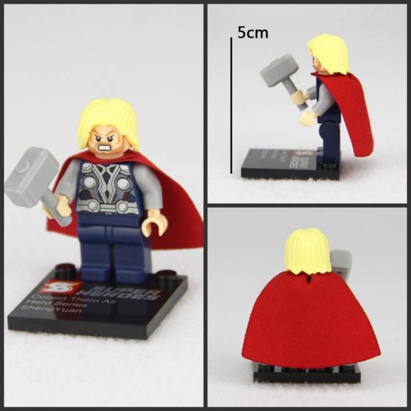 Bộ Lắp Ghép Mô Hình Nhân Vật Captain America