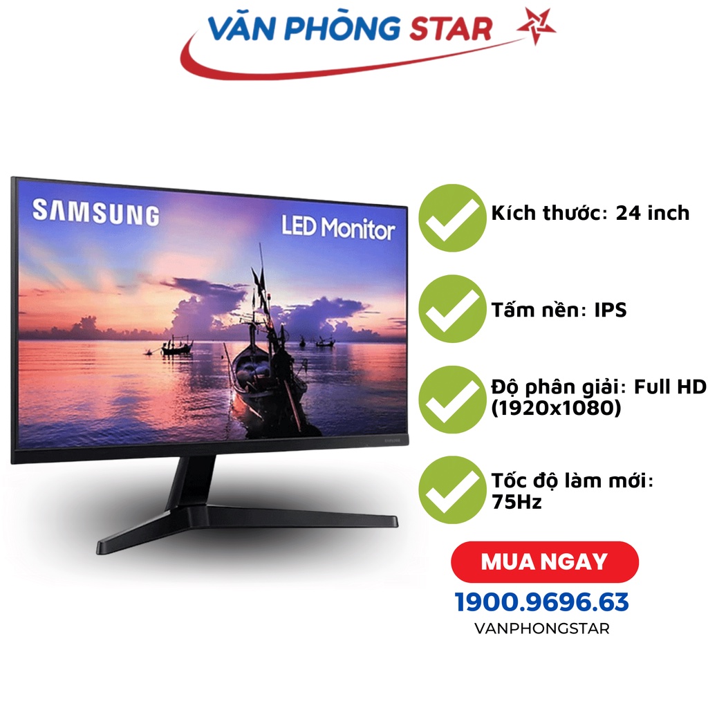 Màn hình Samsung LF24T350FHEXXV
