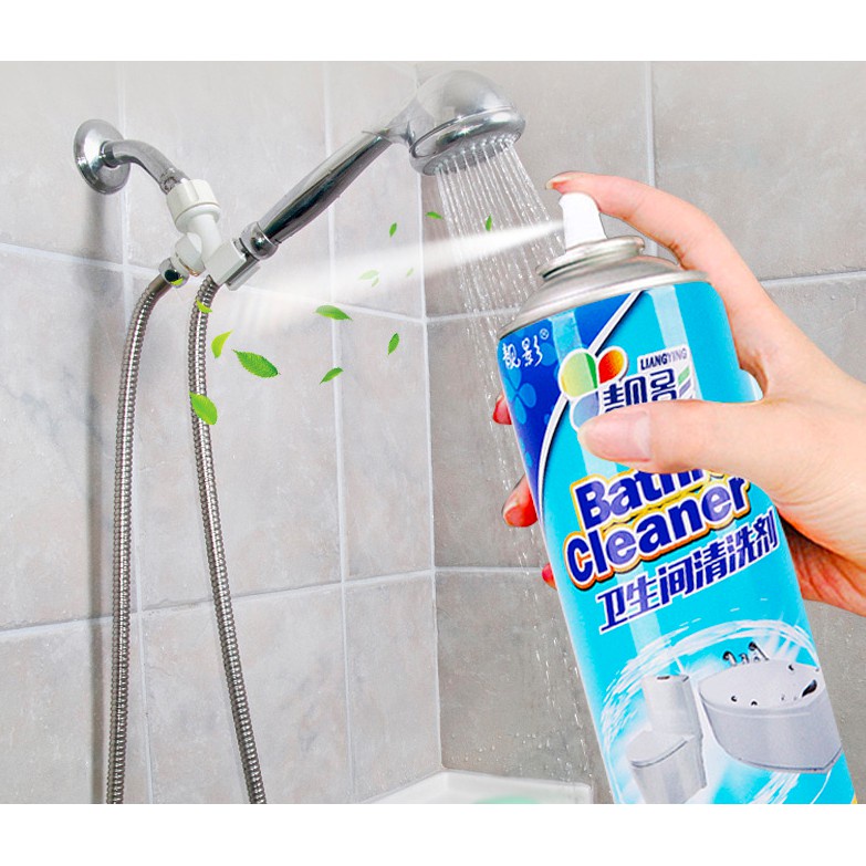 Bình xịt bọt tuyết tẩy rửa nhà vệ sinh siêu sạch Homeshopping24h