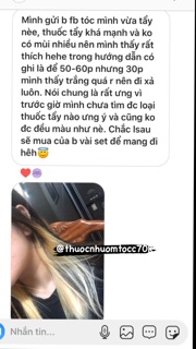[LINK 2] THUỐC TẨY TÓC SIÊU DƯỠNG LÊN MÀU NHANH
