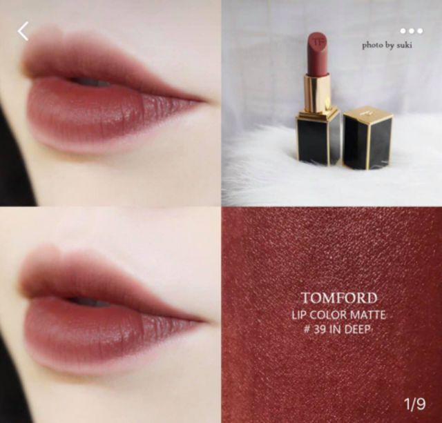 [ Bill dutyfree ] Son Tomford Lip Colour Fullsize 3gr | BigBuy360 - bigbuy360.vn