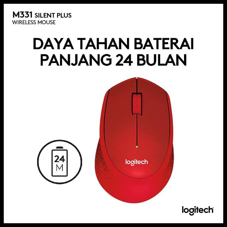 Chuột Máy Tính Không Dây Logitech M331 100% 1 Kal277 | BigBuy360 - bigbuy360.vn