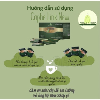 Cà phê thảo dược - CAPHELINK New - Coffee hoà tan