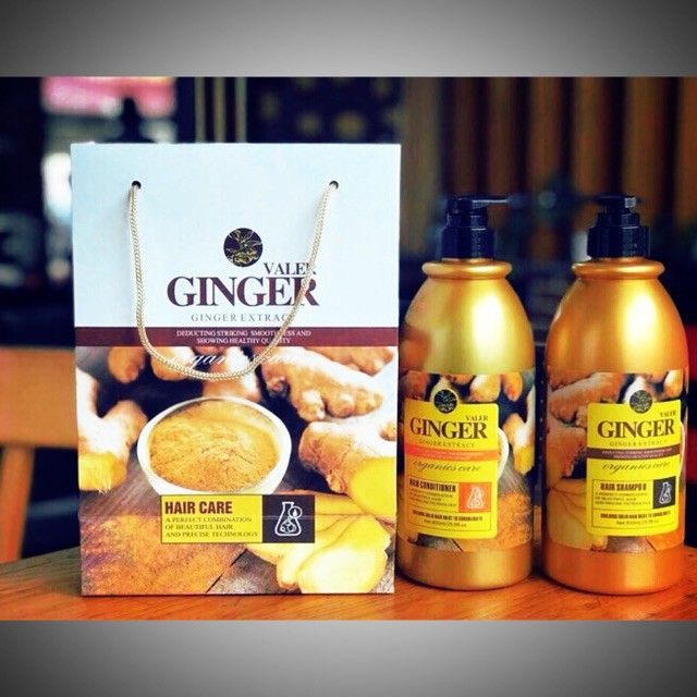 Dầu Gội-Xả Gừng Ginger Extract Valer Thư Giãn Phục Hồi