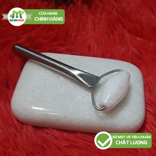 Cây Lăn Mặt Bằng Đá Trắng  - Đá Lạnh Chăm Sóc Mặt