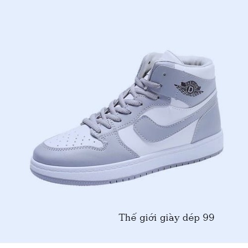 Giày nữ thể thao -  giày sneaker Jordan cao cổ có 3 màu xám, đen, hồng siêu xinh  mẫu hot trend mới nhất 2021 | BigBuy360 - bigbuy360.vn