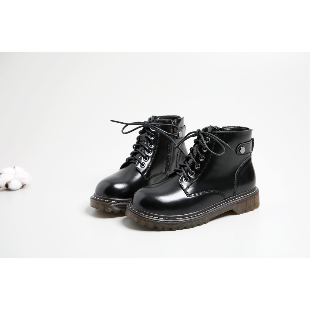 KAI boots - Boots da bò nữ phong cách vintage, retro