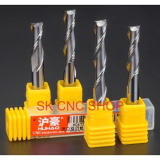 Mũi phay gỗ Mũi dao CNC 2 ME xoắn - 4MM - SK CNC SHOP