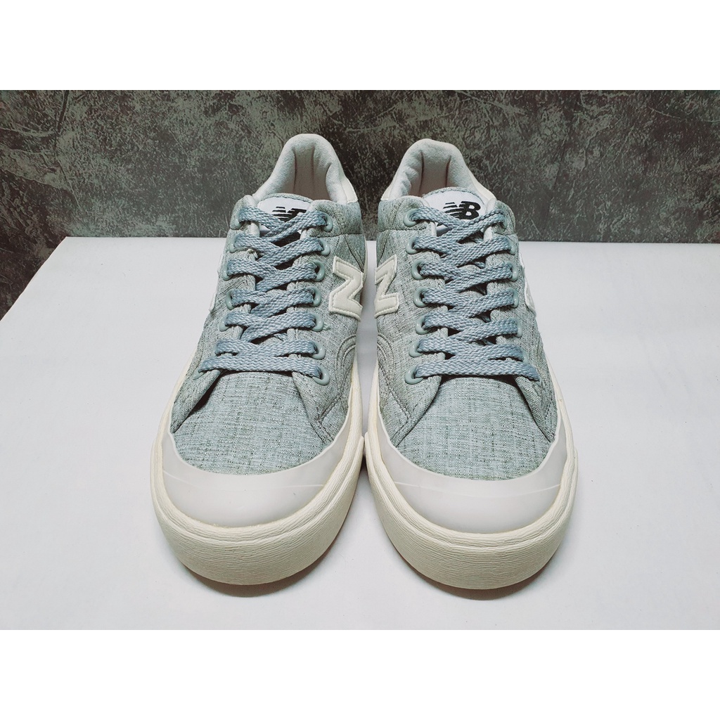 2hand- Size 37 Giày vải màu xanh muối tiêu