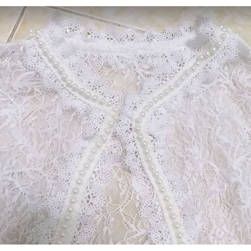 Váy ren trắng Dress Design, size S