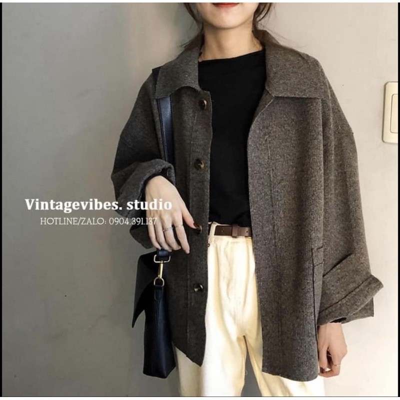 ÁO KHOÁC DẠ LEN TIÊU HÀN | BigBuy360 - bigbuy360.vn