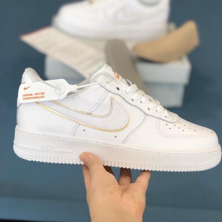 🐉🐉🐉FREE SHIP🐉🐉🐉 [More&More] Giày thể thao AF1 custom Gold white 07 chất lượng nguyên bản | BigBuy360 - bigbuy360.vn
