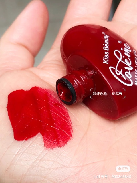 Son kem lì kiss beauty trái tim | BigBuy360 - bigbuy360.vn