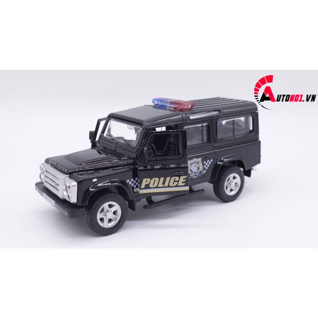 MÔ HÌNH XE LAND ROVER DEFENDER POLICE 1:36 ALLOY 7692