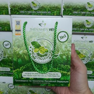 Combo 10 hộp Cà Phê Xanh 10 gói tem chính hãng