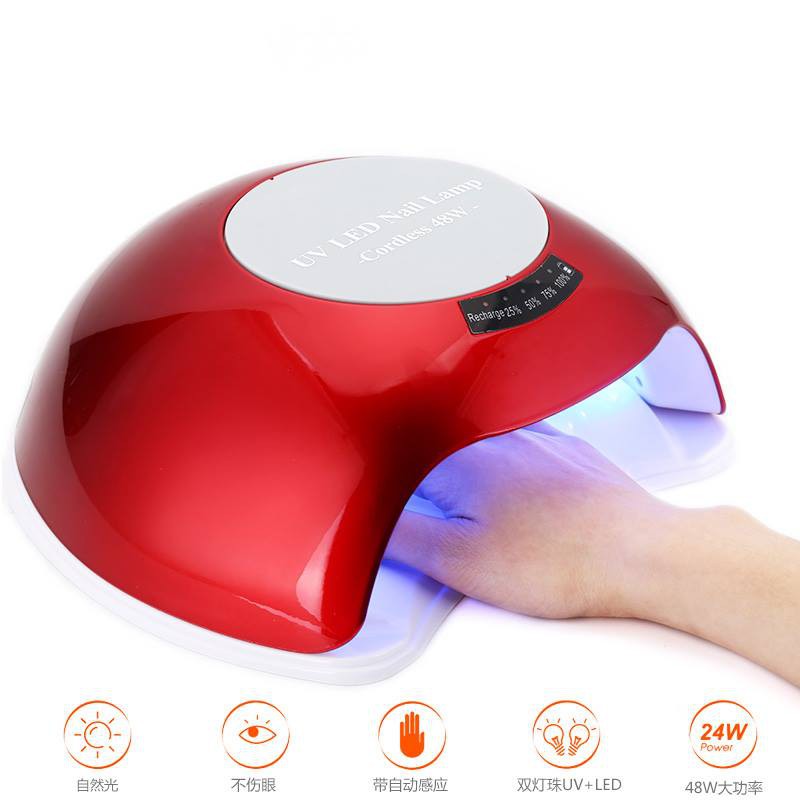 Máy hơ GEL iBelieve tích điện UV/LED 48W