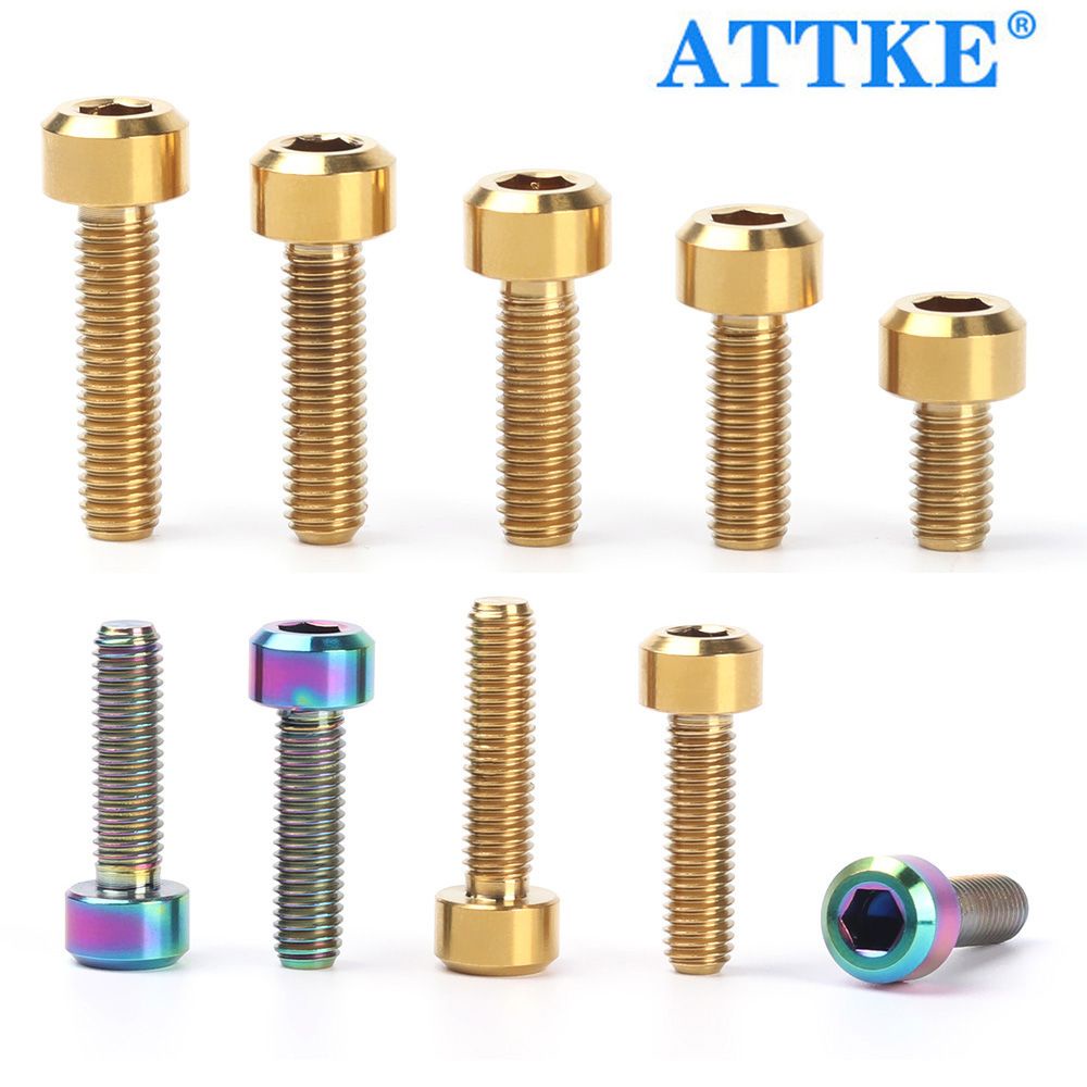 Bu lông cố định thân xe đạp MTB M5 titan 9mm/ 14mm/ 16mm/ 18mm/ 20mm tiện lợi