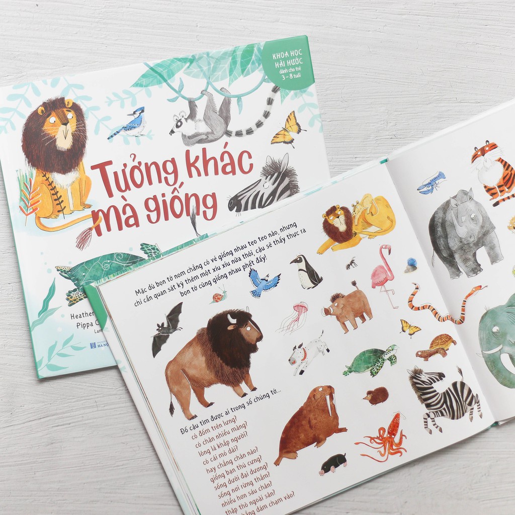 Sách - Tưởng Khác Mà Giống (Bìa Cứng)