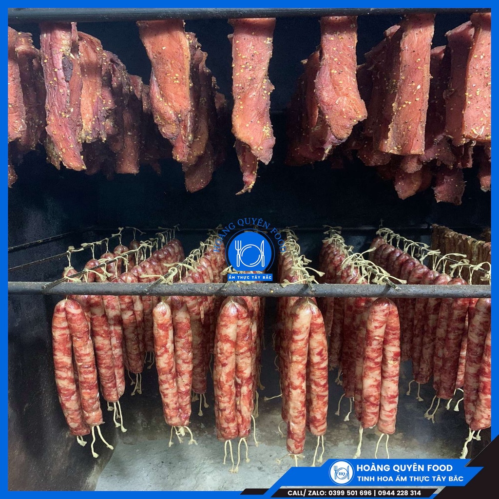 Lạp Xưởng, Lạp Sườn Hun Khói - Đặc Sản Tây Bắc 500G & 1KG| HQ FOOD | BigBuy360 - bigbuy360.vn