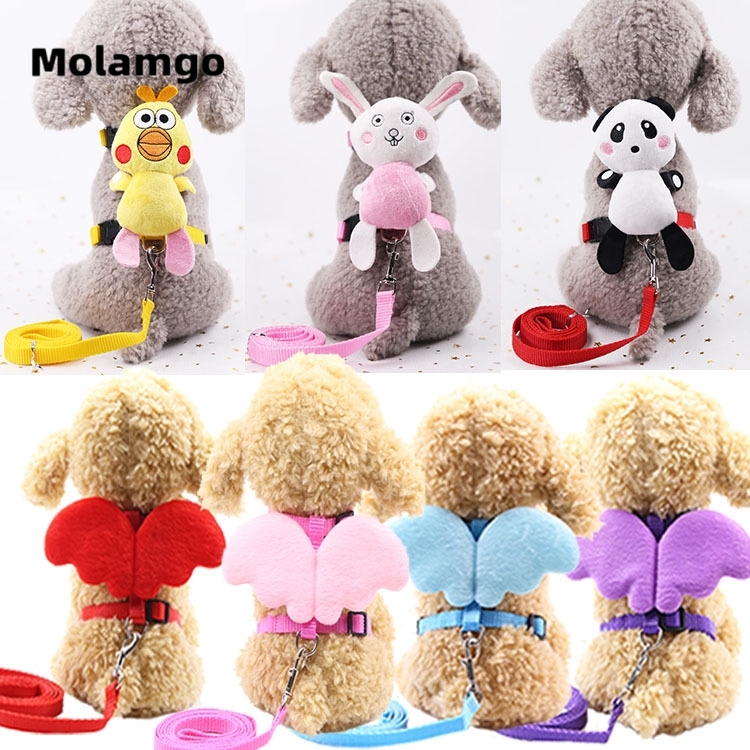 Dây dắt thú cưng MOLAMGO hình cánh thiên thần đáng yêu