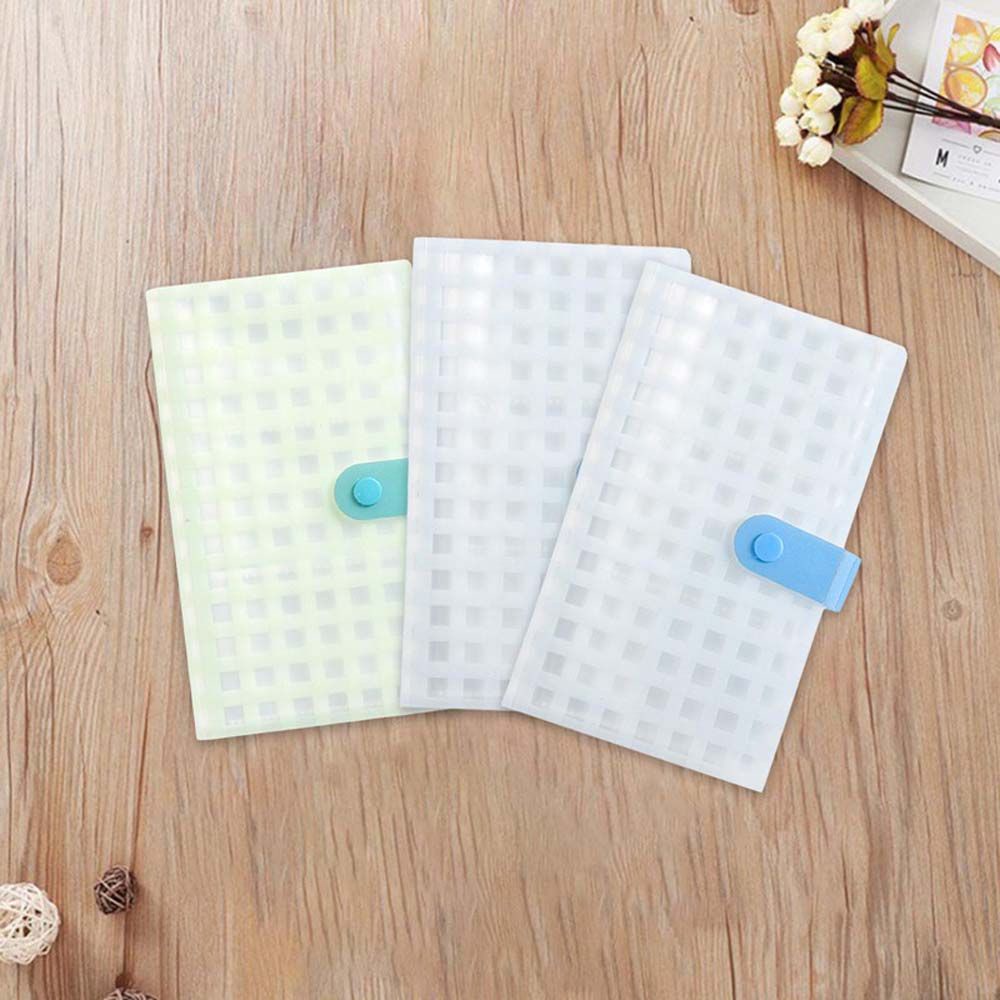 Ví đựng thẻ ngân hàng/thẻ ngân hàng 240 ngăn hình quyển sách dễ thương nhiều màu sắc