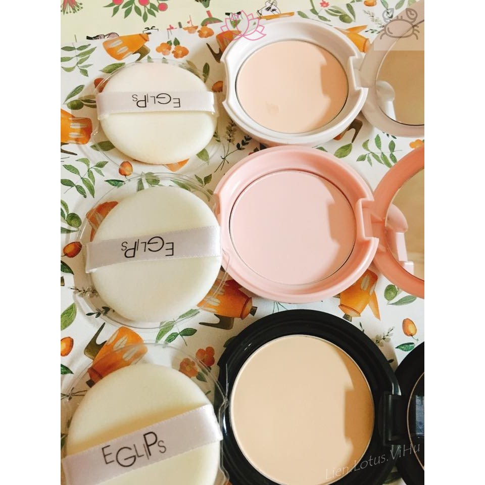 Phấn Phủ Tạo Độ Bóng Hồng Hào Làn Da Eglips Glow Powder Pact Pink | BigBuy360 - bigbuy360.vn