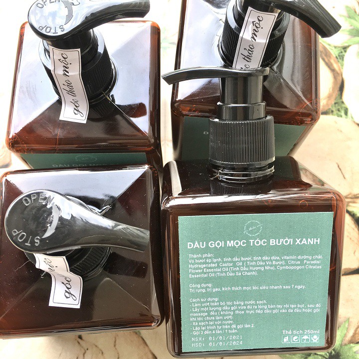 Dầu gội đầu bưởi xanh 250ml ngăn rụng tóc | BigBuy360 - bigbuy360.vn