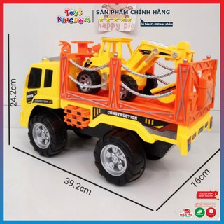 Đồ Chơi Cho Bé, Ô Tô Đồ Chơi, Xe Tải Khổng Lồ Chở Máy Xúc No.FD2121 - Đồ Chơi Trẻ Em