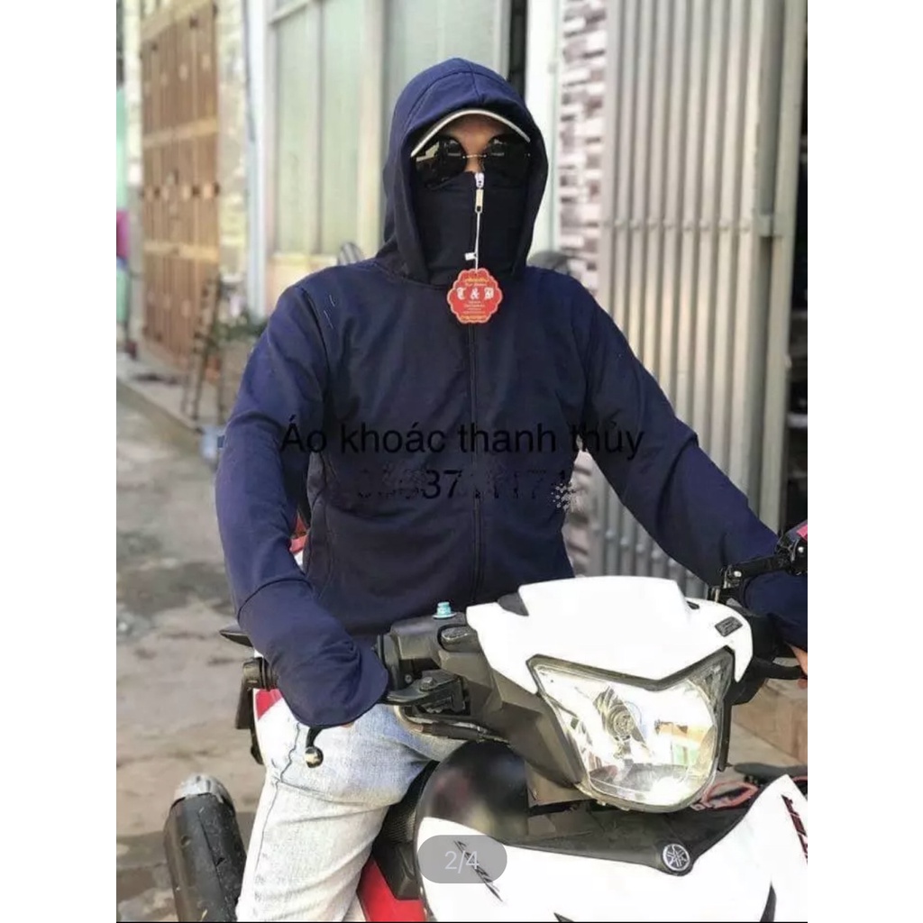 Áo khoác chống nắng da cá nam nữ cao cấp combo 3in1