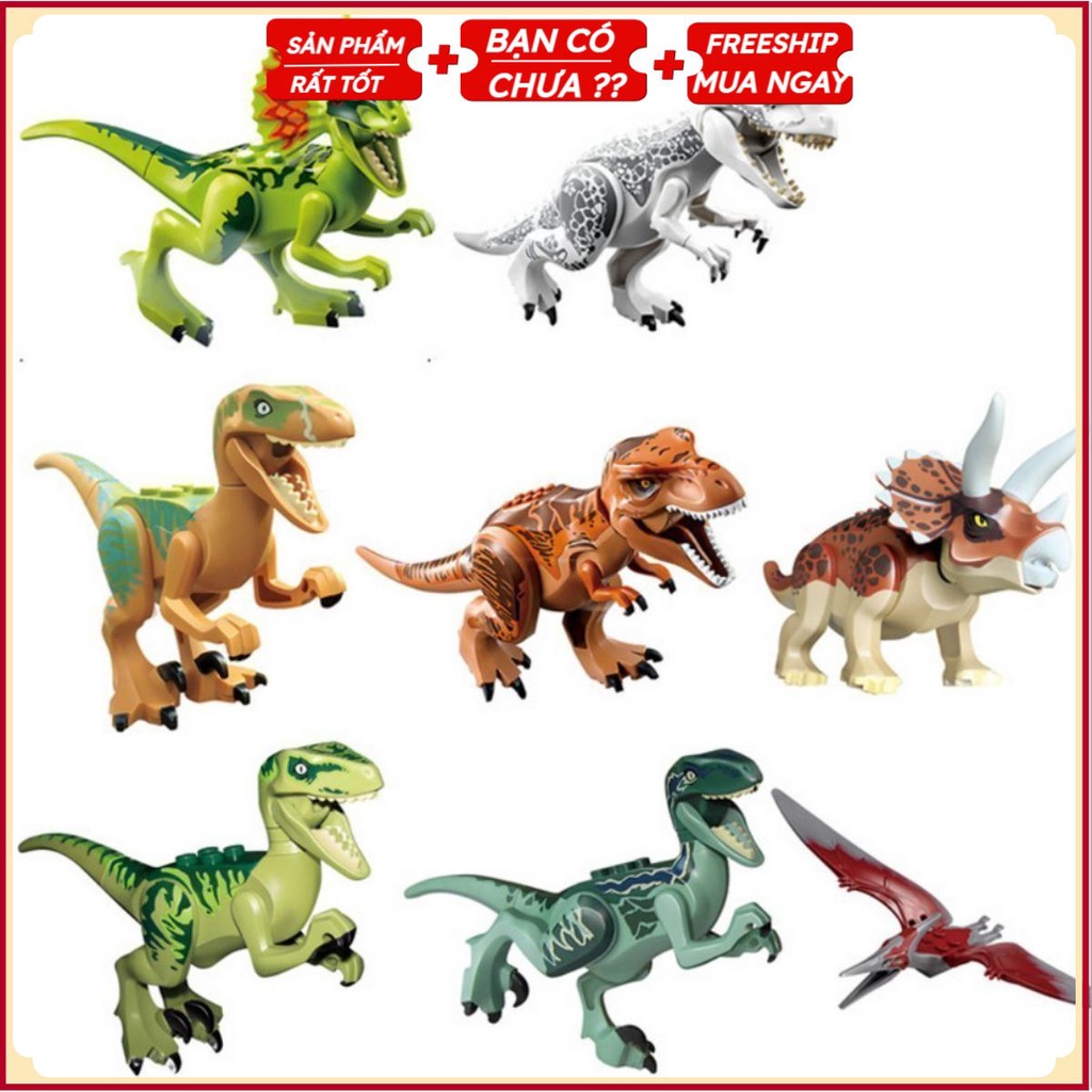 Bộ Kít 4 Khủng Long Cho Bé Kiểu 1 US04111