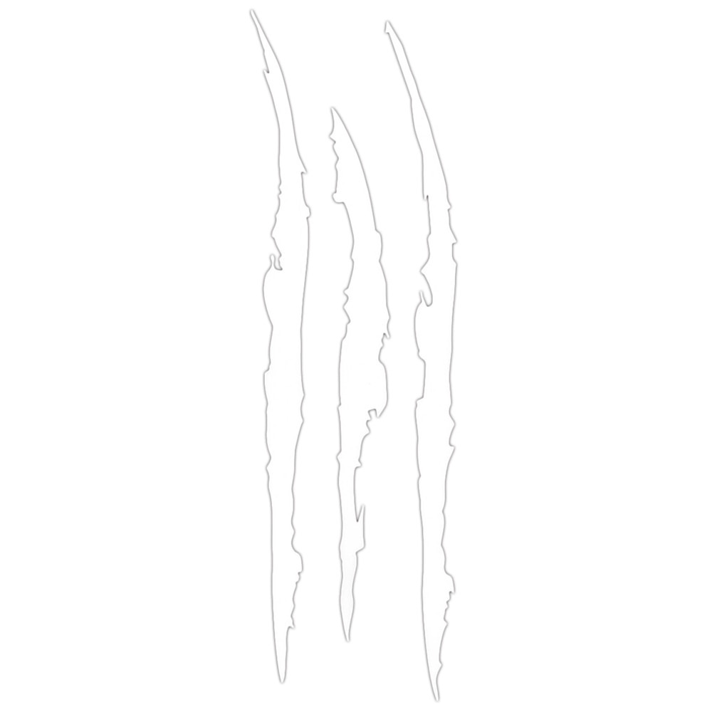 Auto Car Sticker Reflective Claw Scratch Stripe Marks Đèn pha Decal Dán xe