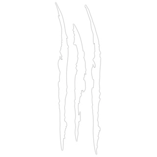 Auto Car Sticker Reflective Claw Scratch Stripe Marks Đèn pha Decal Dán xe
