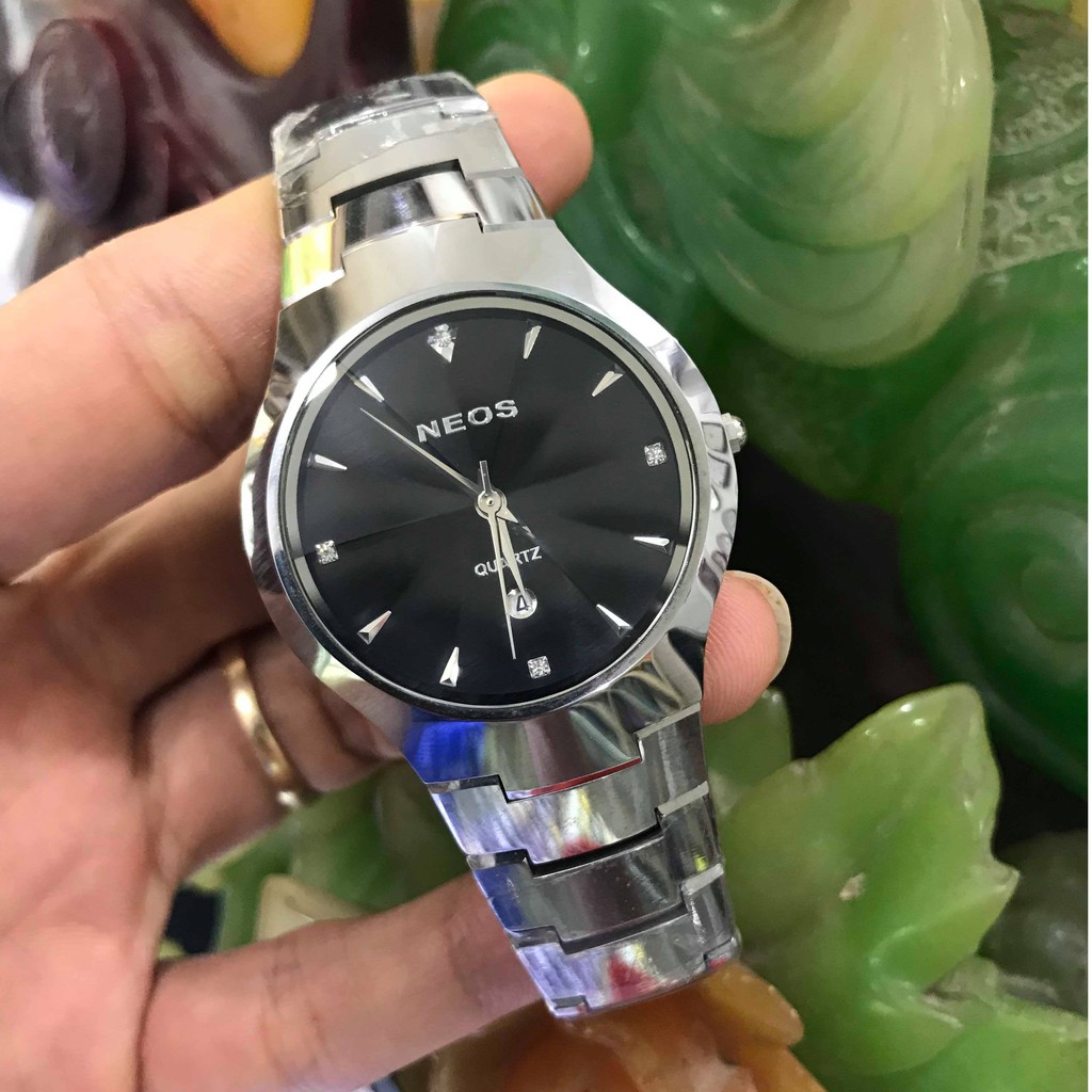 Đồng hồ nam NEOS 10584D full box chính hãng, Kính Sapphire chống xước chống nước tốt