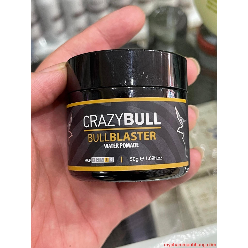 Sáp Vuốt Tóc Nam POMADE CRAZY BULL 50ML CHÍNH HÃNG U.S.A - CHECK CODE | november