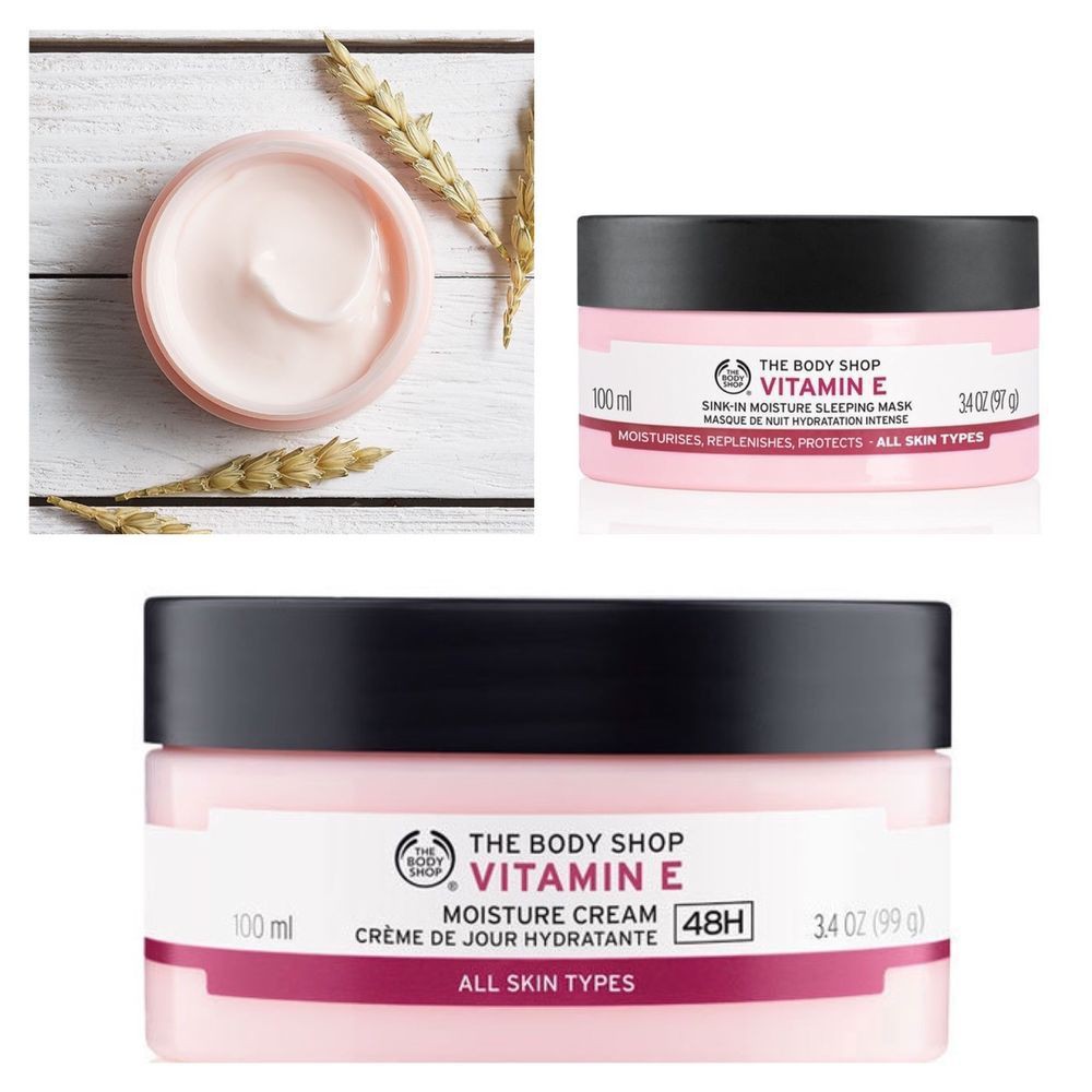 KEM DƯỠNG ẨM THE BODY SHOP VITAMIN E MOISTURE CREAM 50ML CHÍNH HÃNG - 7625