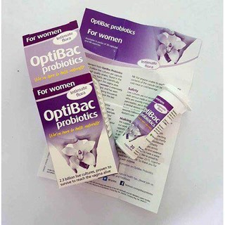 Men Vi Sinh Optibac for women
