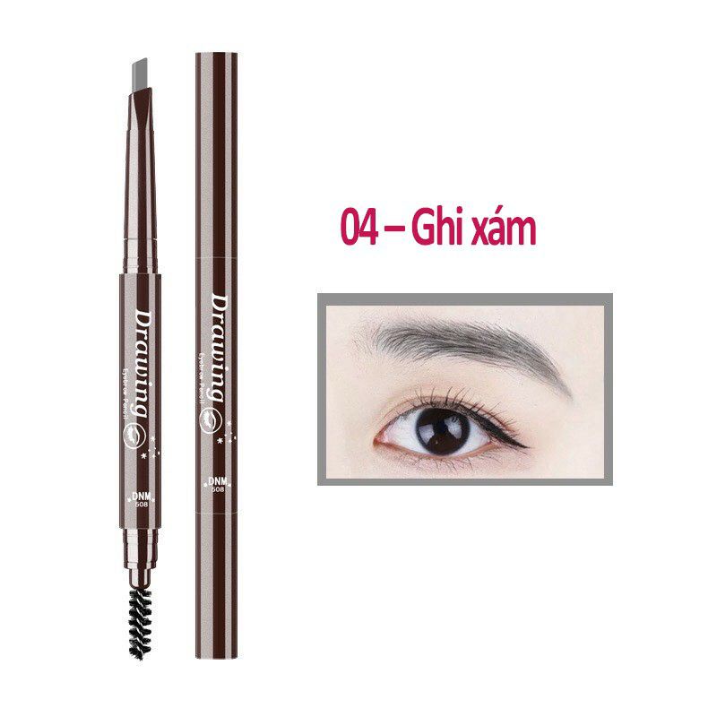 Chì Kẻ Chân Mày Bút chì kẻ lông mày 2 đầu DRAWING  -  Đa Hiệu Ứng 3D