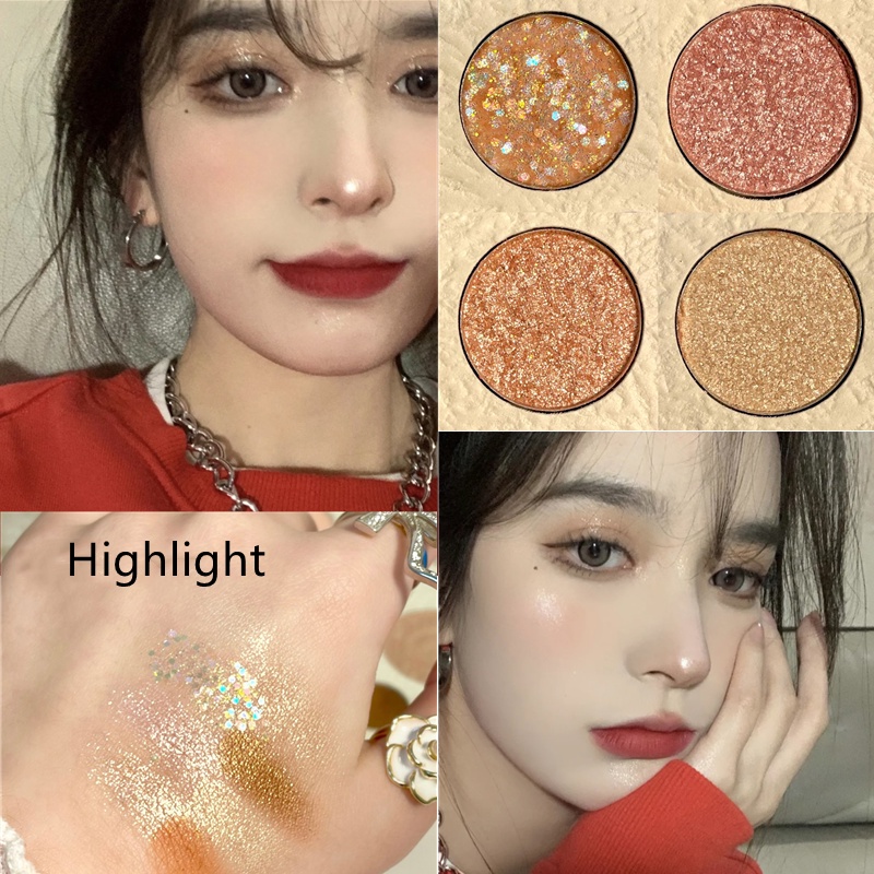 Bảng phấn mắt + má 23 ô Ershiqi kèm cọ tán