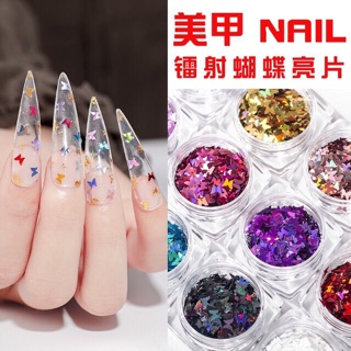 Nhũ hình bướm trang trí móng