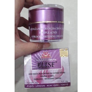 KEM ELISE NGỪA MỤN TRẮNG DA CHỐNG NẮNG 15G