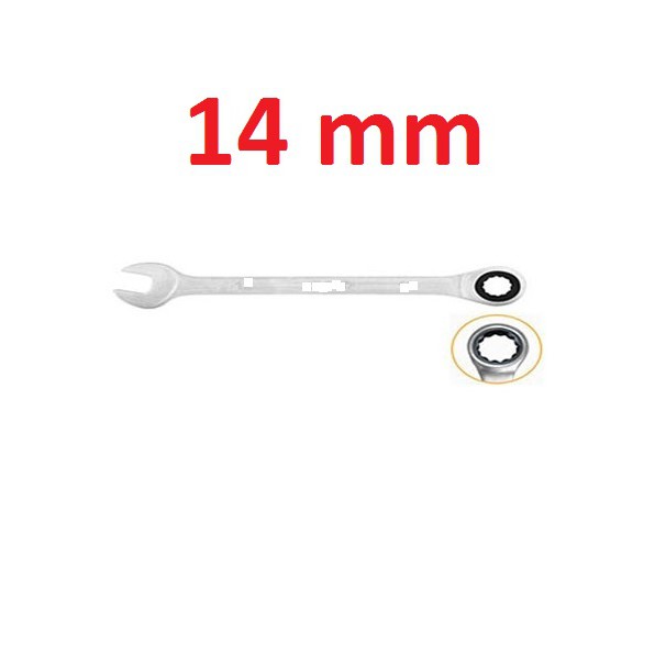 Cờ lê miệng vòng 2 chiều (14mm) Total TCSPAR141