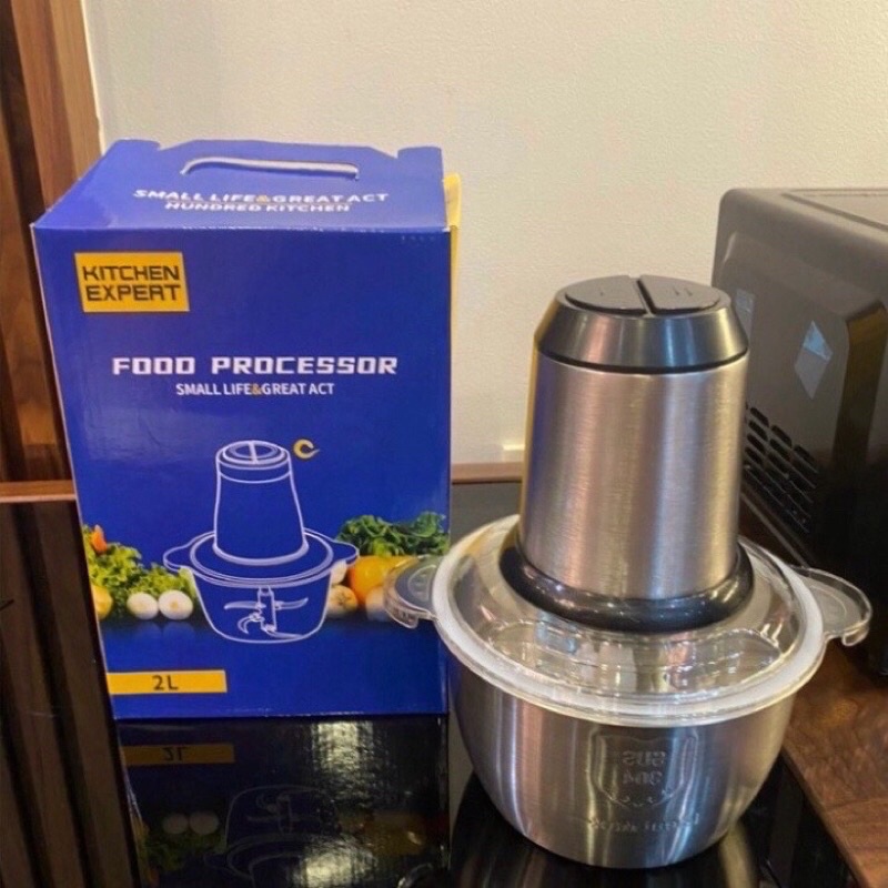 MÁY XAY THỊT ĐA NĂNG INOX 4 LƯỠI SIÊU BỀN