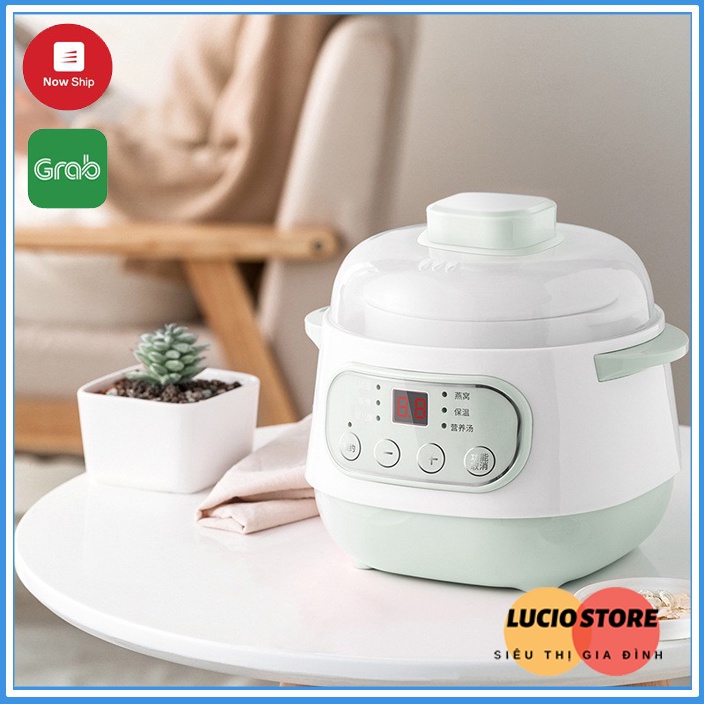Nồi nấu cháo, Ninh, Hầm, Hấp cách thủy 4 In 1 hàng nhập khẩu loại I