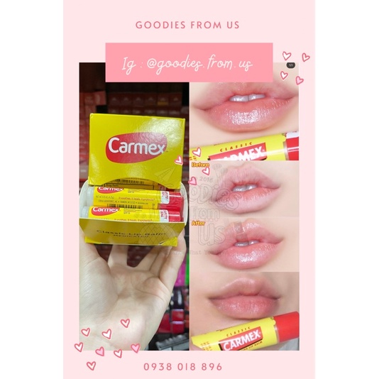 Set son dưỡng môi Carmex Lipstick SALE !!