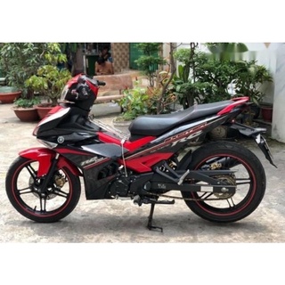 Tem rời exciter 150 rc zin 2015 đỏ xám đen