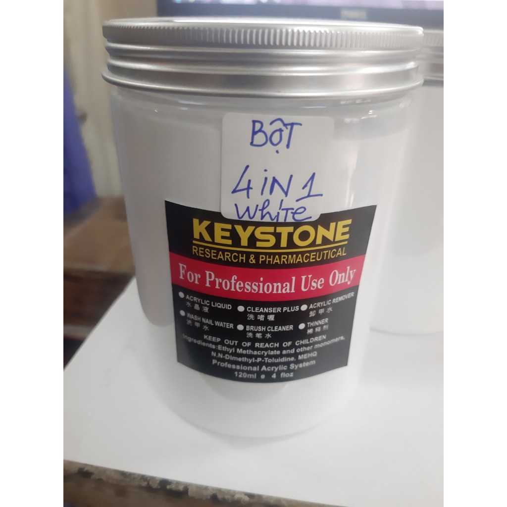 " Hàng chất lượng siêu phẩm " Bột Mỹ Keystone 4 in 1 . làm hoa , nhúng , đắp ,ombre – 500 gram 3 màu.