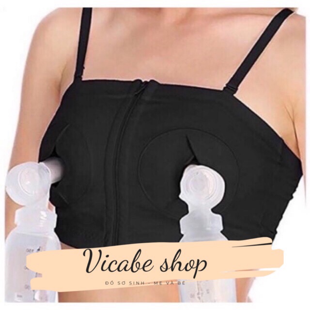 Áo Hút Sữa Rảnh Tay Có Dây Cho Mẹ 100% Thun Cotton