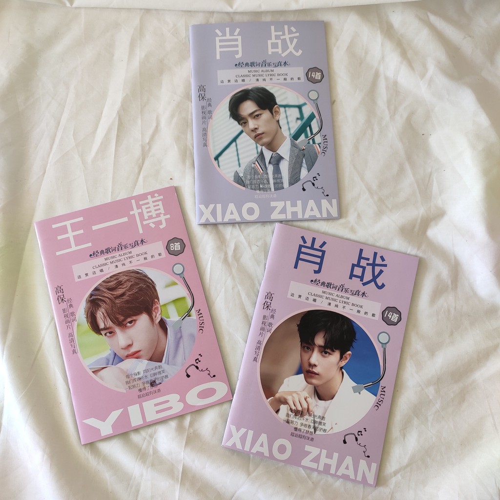 PHOTOBOOK MINI Tiêu Chiến - PHOTOBOOK MINI VƯƠNG NHẤT BÁC