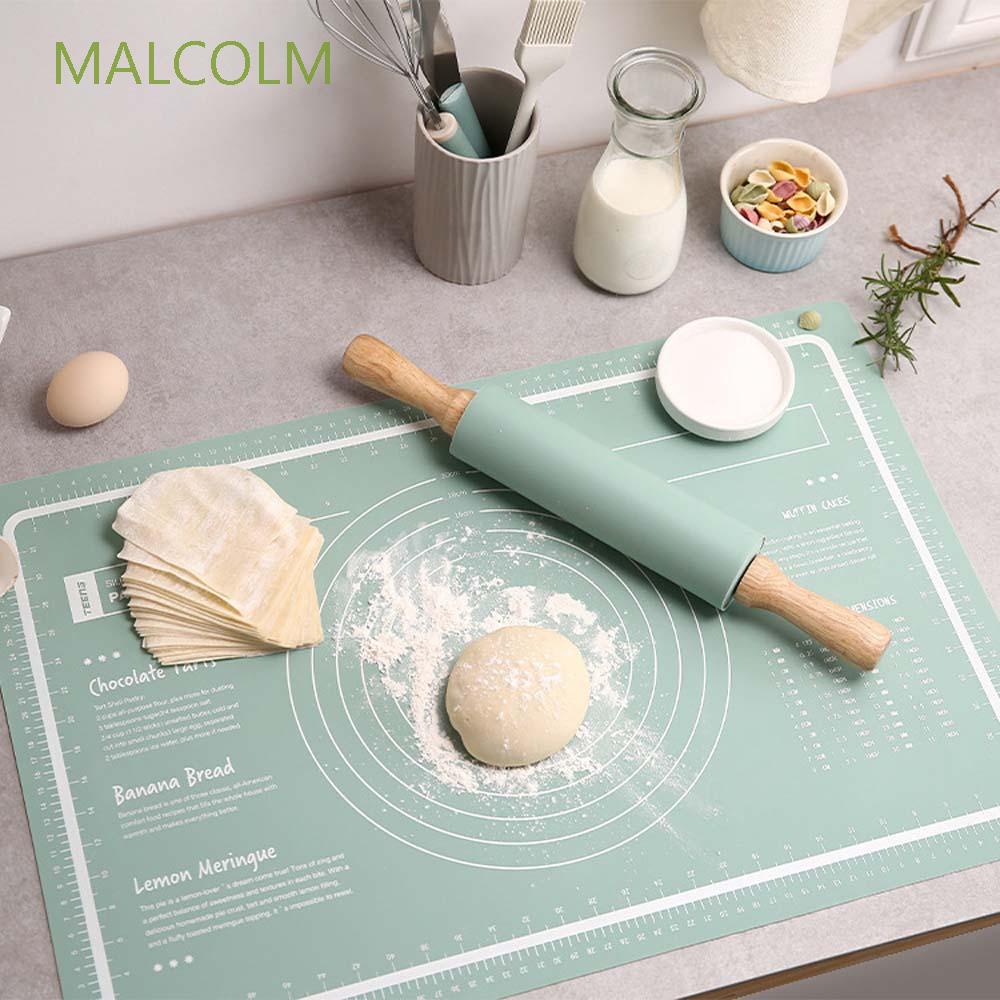 Thảm Nhào Bột Làm Bánh Dày Dặn Chịu Nhiệt Bền Bỉ Kích Thước Lớn 65x45cm